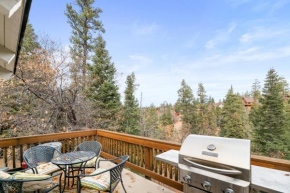 Joebellarue Home - 3BR Chalet with Forest Views, Fireplace, Deck, BBQ Big Bear Lake